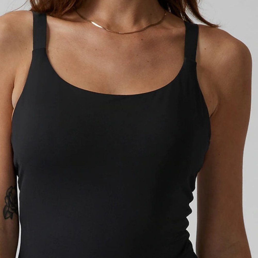 Athleta Hermosa One Piece Swimsuit size SP Black - Picture 3 of 6